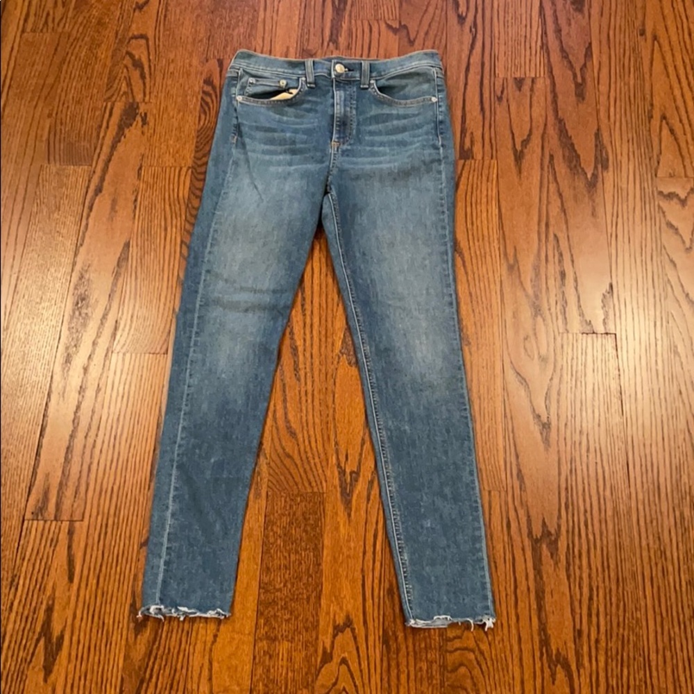 Rag & Bone High Rise Skinny Jeans